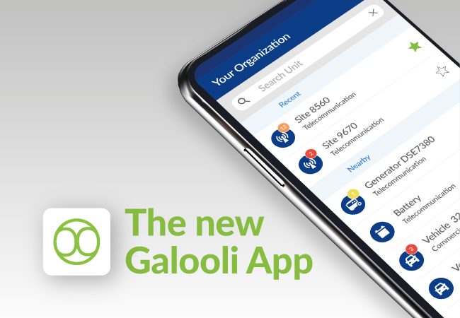 The Galooli App - Upgrade your mobile remote monitoring and management experience with our all-in-one mobile platform, offering a simple and easy-to-navigate overview of your remote assets – from anywhere, at any time!
