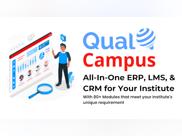 QualCampus Software - QualCampus is an integrated software solution designed to streamline and optimize various aspects of Educational Institutions, including colleges, Universities, and other Higher Education establishments.