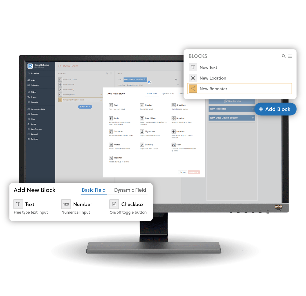 Re-flow Software - Build you own forms to regulatory standards while utilising all the power our forms provide. Enable automation  and actions however you need to create the ultimate workflow process.