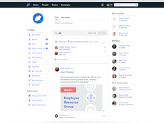 Namely Software - Namely News Feed: Your home base to make announcements, express appreciation, and to celebrate important milestones. - thumbnail