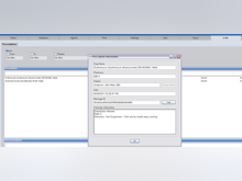 Praxis EMR Software - The software's e-Rx tab allows physicians to track e-prescriptions and refills automatically