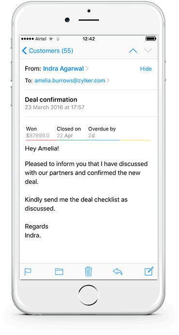 Zoho SalesInbox