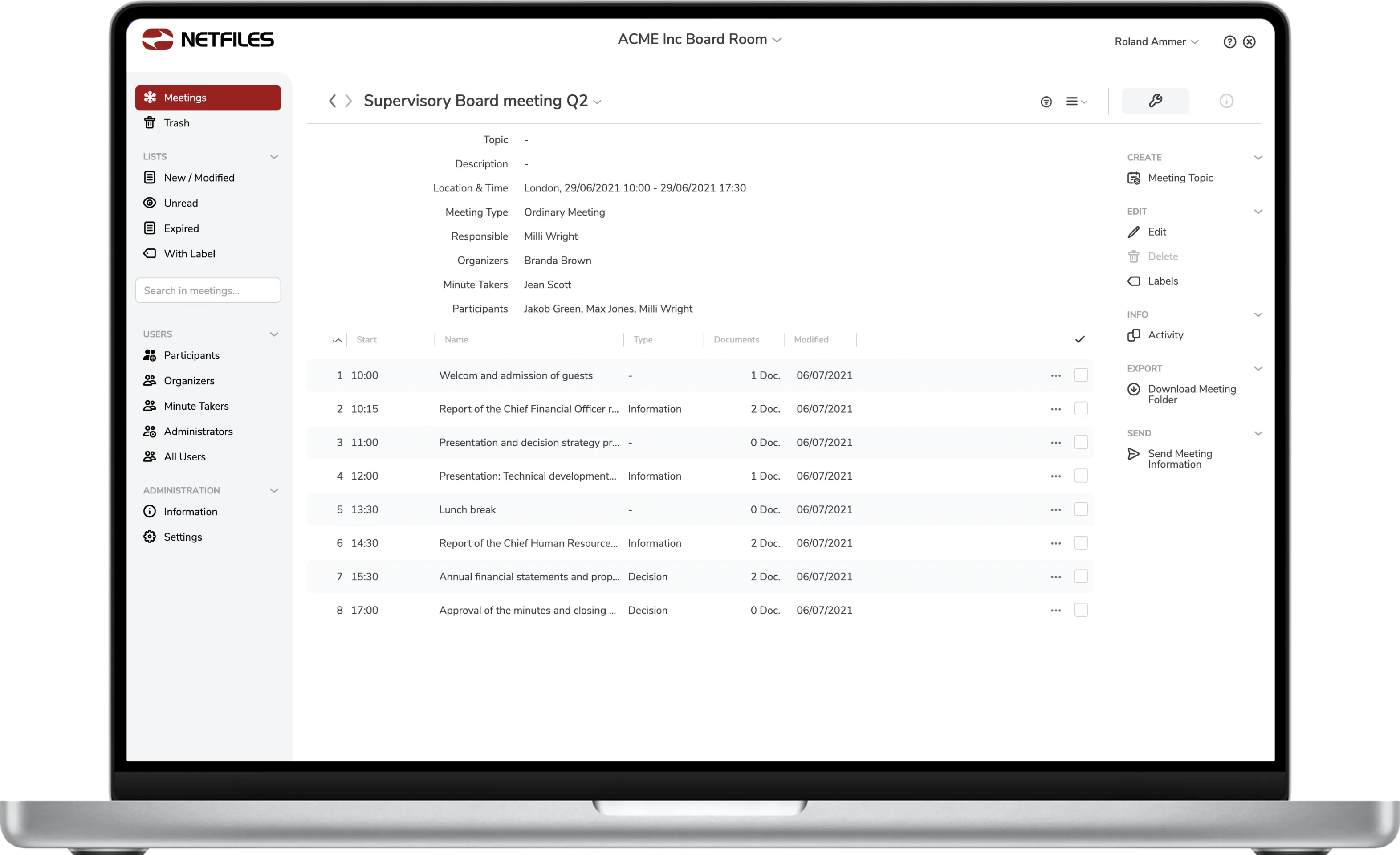netfiles Board Room Software - 2024 Reviews, Pricing & Demo