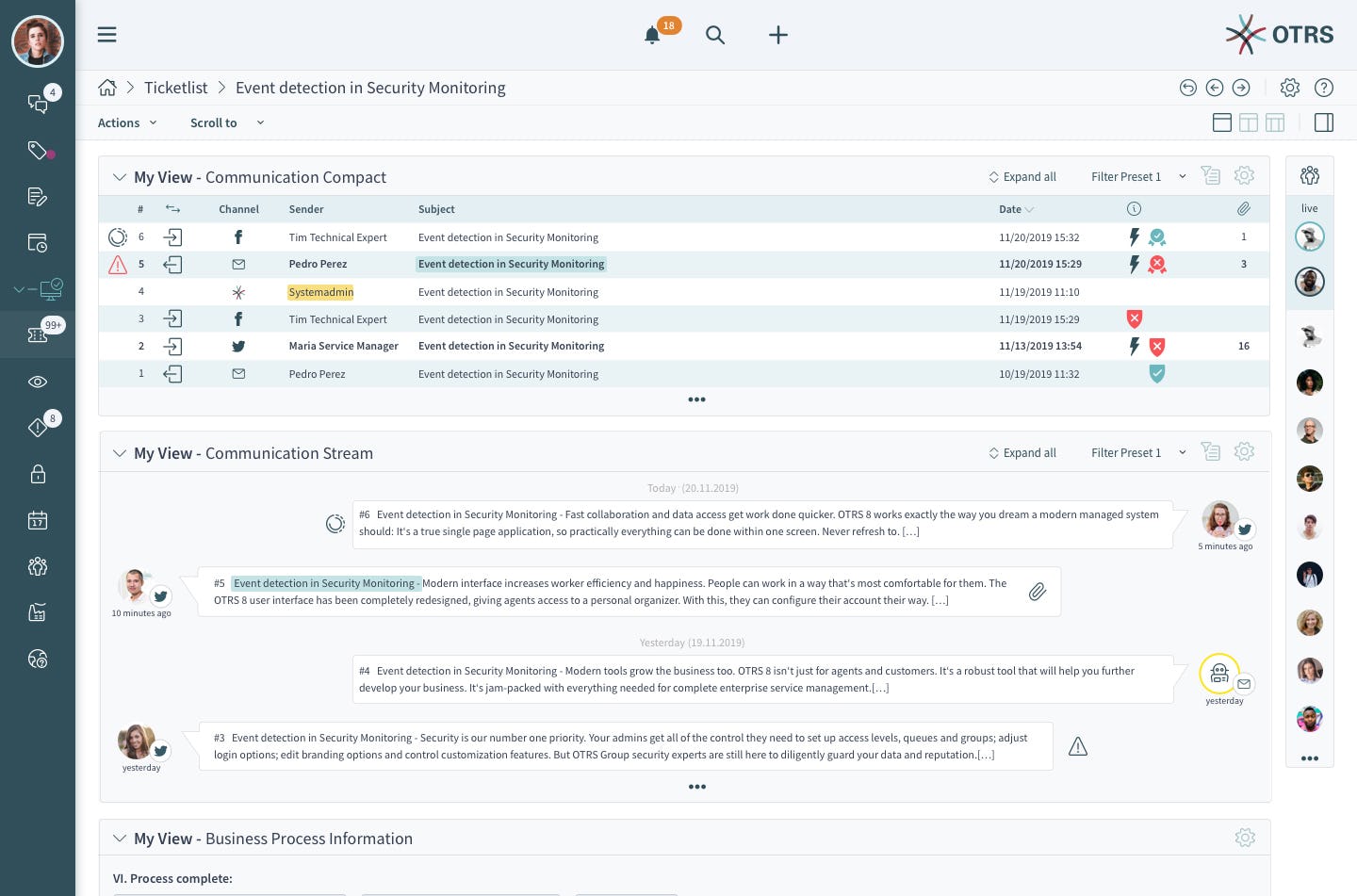 OTRS Software - Multi-Channel Communication with OTRS