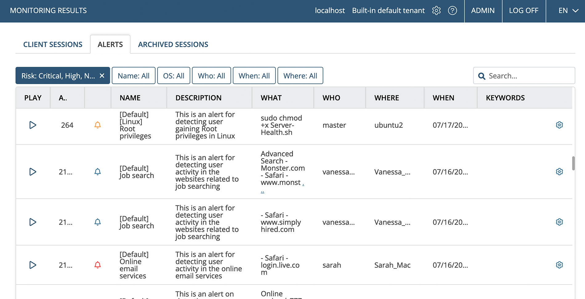 Syteca Software - Insider threats monitoring