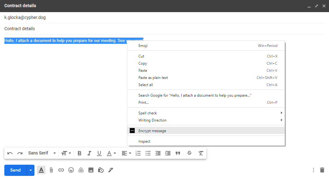 Cypherdog Encryption