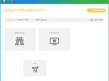 Loyalty+ Software - Loyalty Program Setup - Screenshot 1