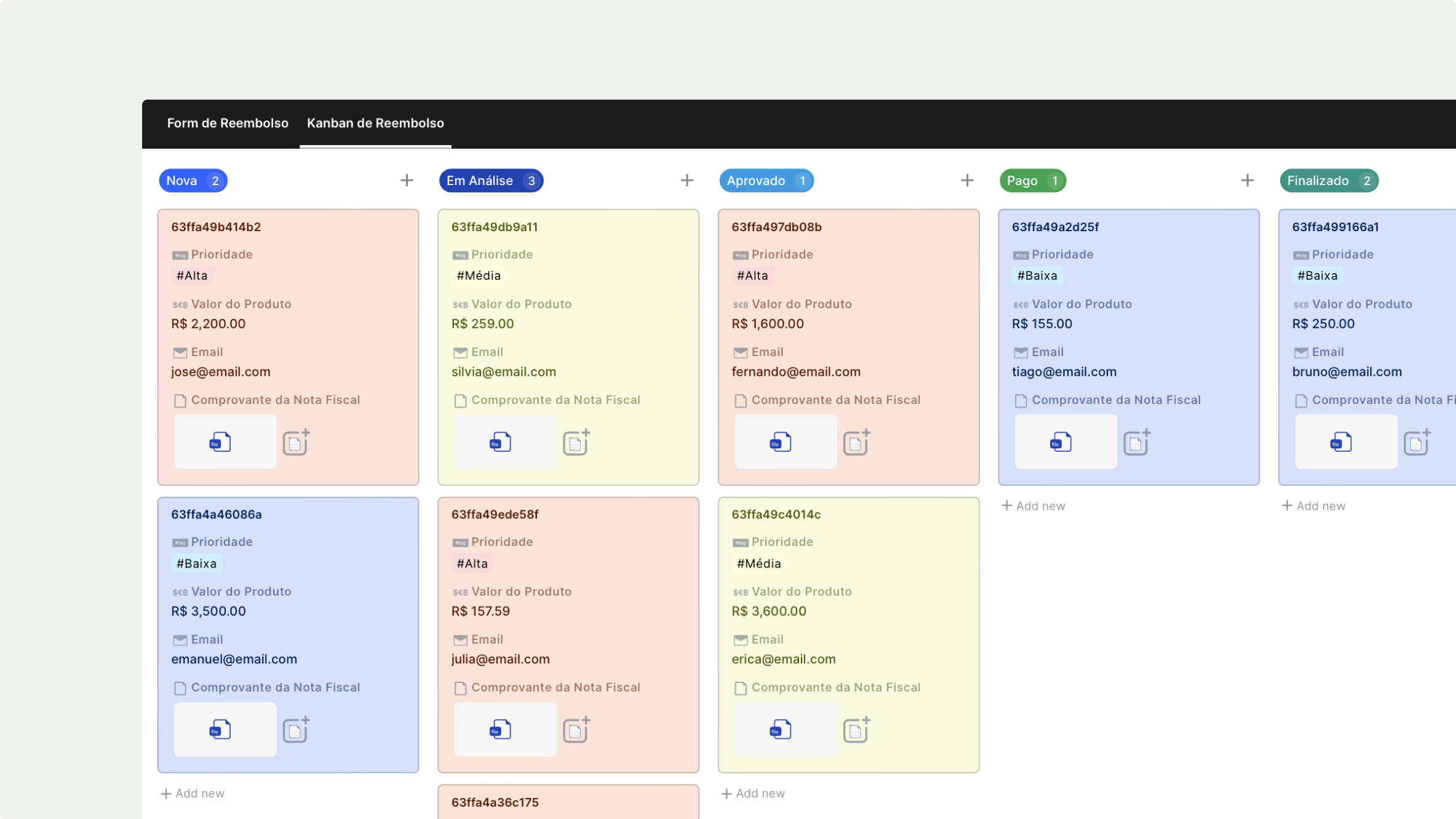 Smart Kanban with Conditional Colors