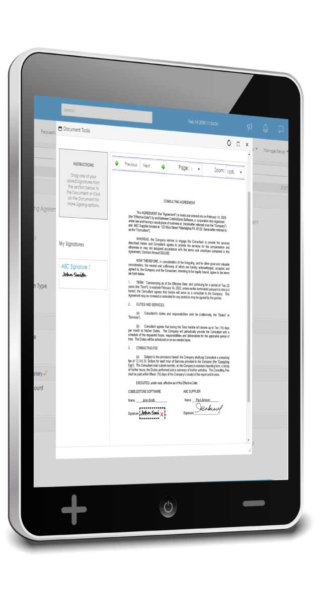 CobbleStone Contract Insight Software - Mobile-friendly contract management software by CobbleStone.