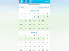 CloudVisit Software - CloudVisit calendar integration