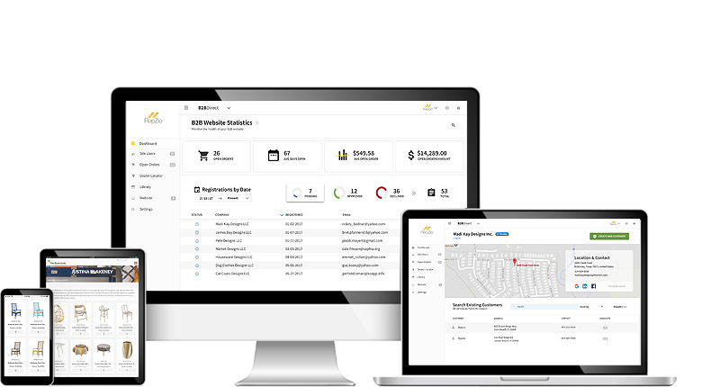 B2B Direct Software - B2B Direct websites offer full eCommerce capabilities, complete with all of the tools needed to sell online, and are accessible from any device