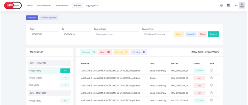 FMVerify Software - 3