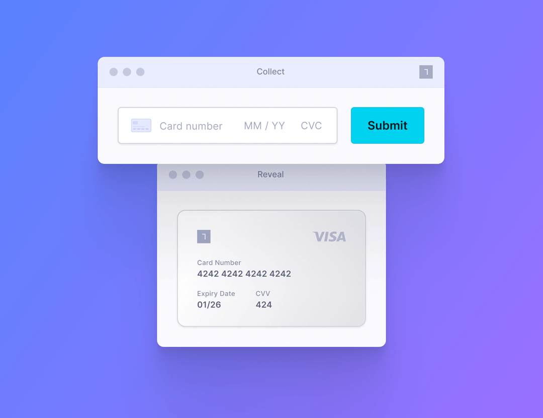 Basis Theory screenshot: Protect Credit Card Data