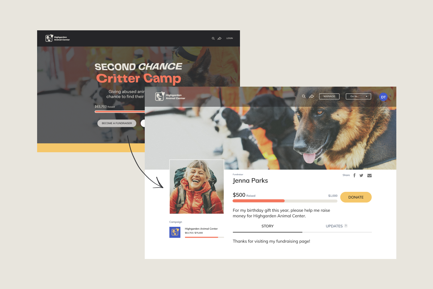 Classy Software - Peer-to-Peer: Mobilize your supporters and give them the tools to fundraise on your behalf.