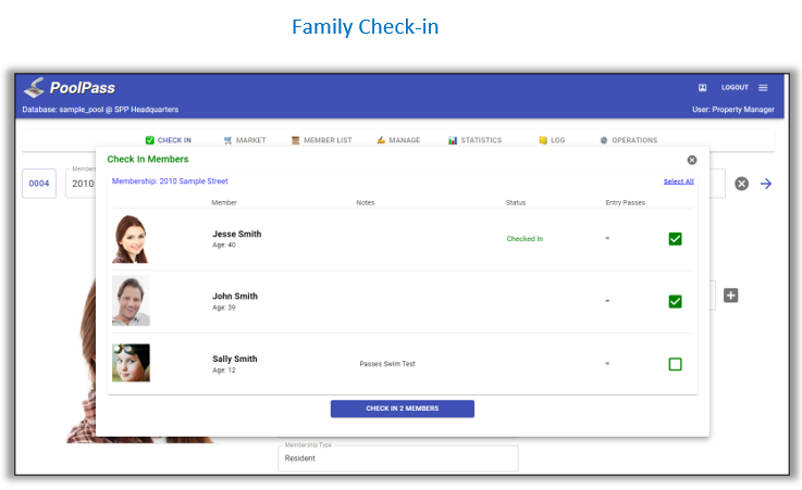 Access Granted Systems Software - Family Check-In