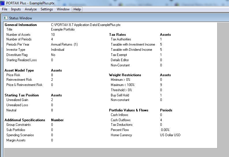 PORTAX Logiciel - 3