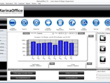 MarinaOffice Software - MarinaOffice: Main dashboard screenshot