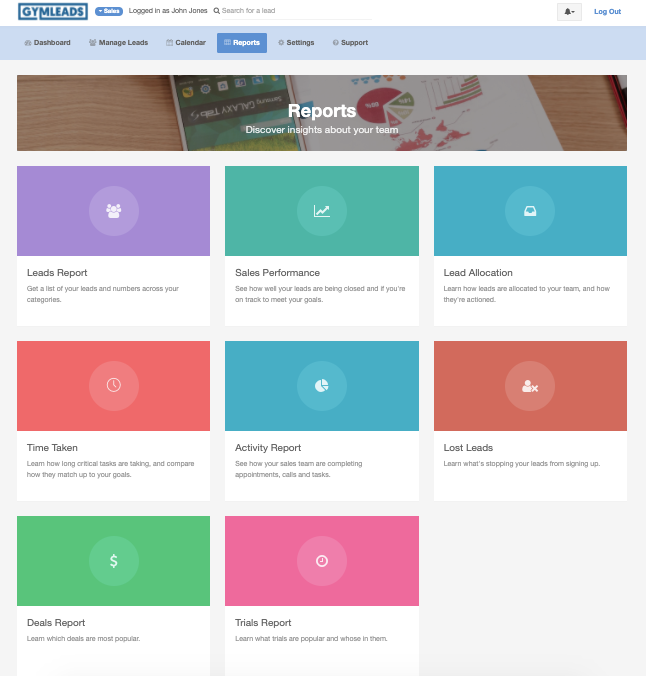 GymLeads Software - 4