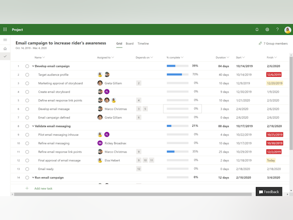 Microsoft Projectとは? | 機能や料金、導入事例をご紹介【キャプテラ】