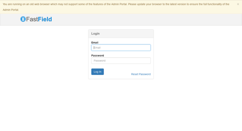 Login window