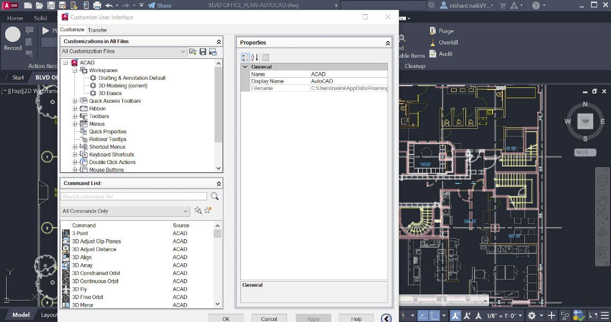 AutoCAD Software - Customize your workspace and extend AutoCAD