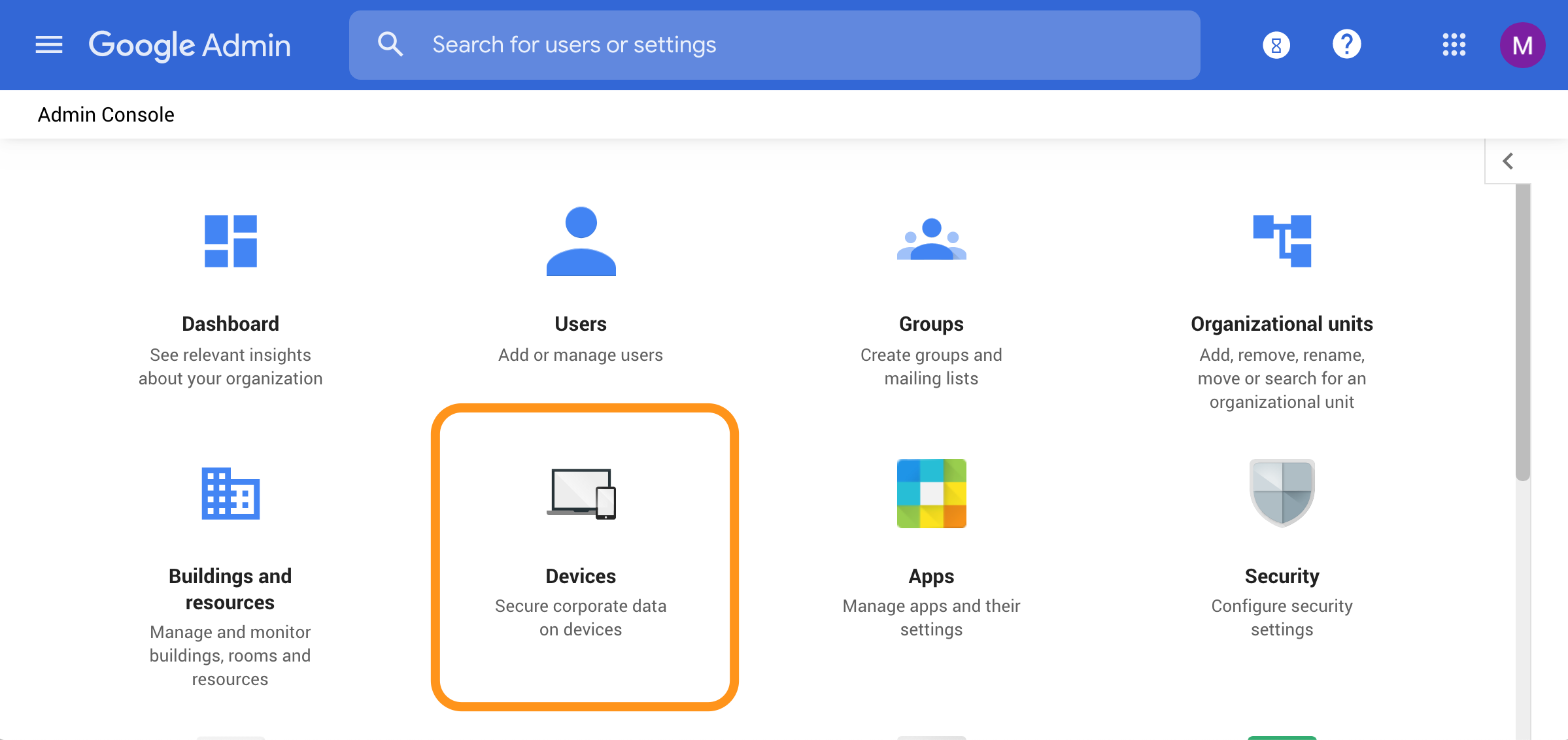 GoGuardian screenshot: GoGuardian admin console