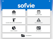 Sofvie Software - Sofvie mobile app screen