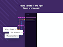 Halp Software - Ticket rules can result in a ticket being routed to a different triage channel based on a specific condition