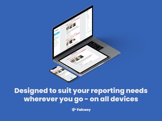 Falcony Software - Available on all devices and operating systems