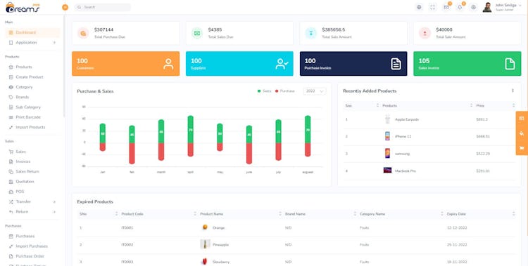 Dreams POS 2024 Pricing, Features, Reviews & Alternatives | GetApp
