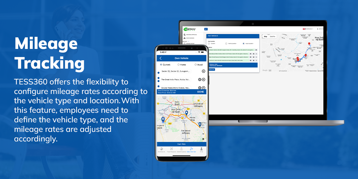 TESS360 Software - Mileage Tracking