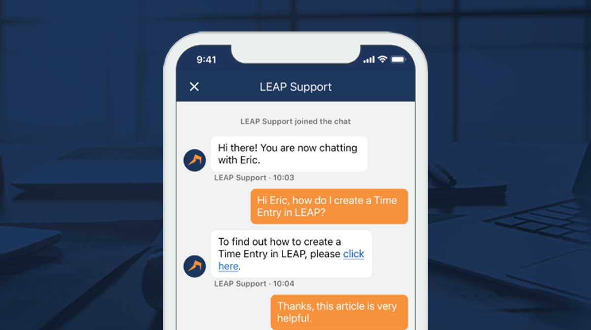 LEAP Software - Mobile HelpDesk Support