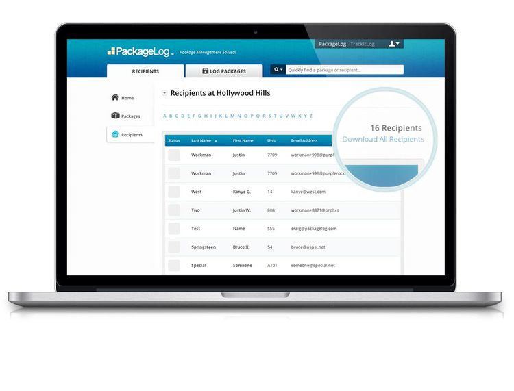 PackageLog Software - 3