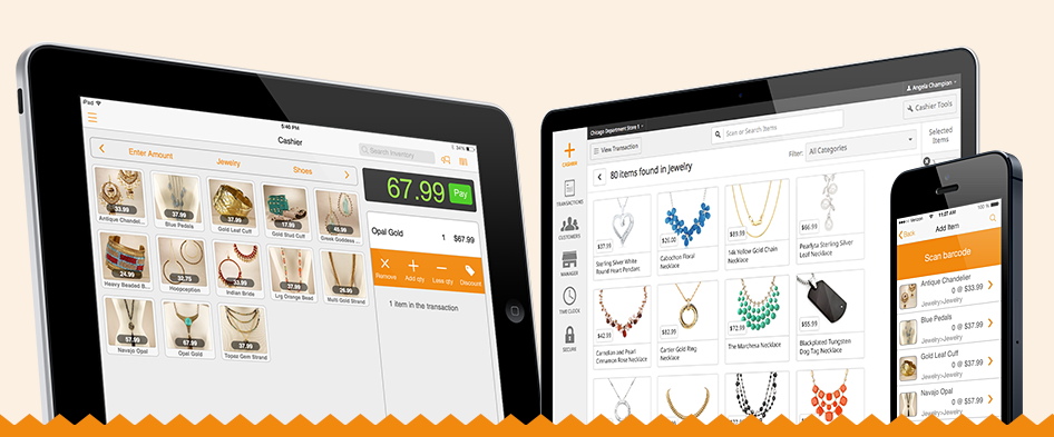 Cashier Live Software - Access CashierLive on tablet and mobile devices