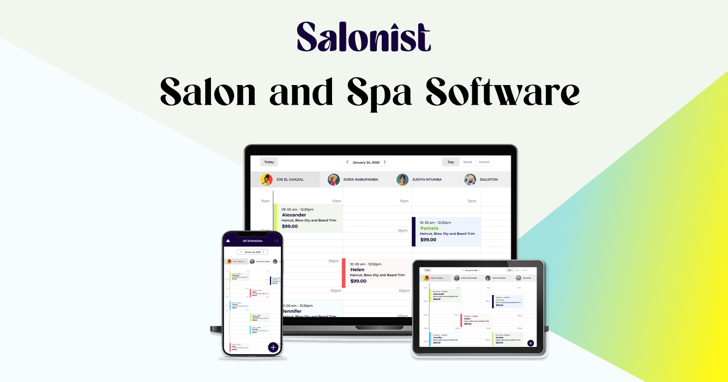 Salon and spa software