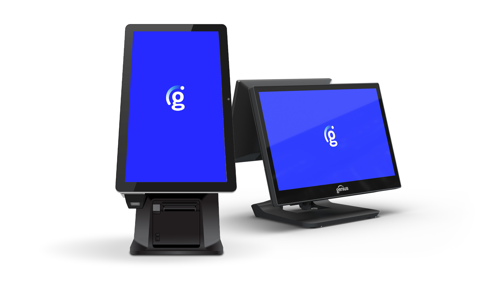 Genius screenshot: Genius for Restaurants XC23 Countertop Kiosk