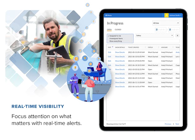 Weever screenshot: Real-time visibility - Monitor what matters and receive alerts instantly if something requires your attention.