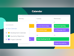 Wrike Software - Managed online calendar - thumbnail