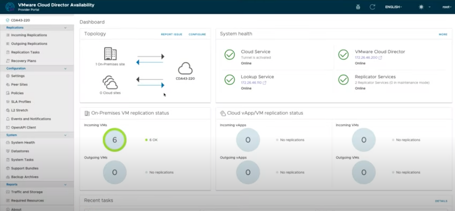 VMware Cloud Director Availability