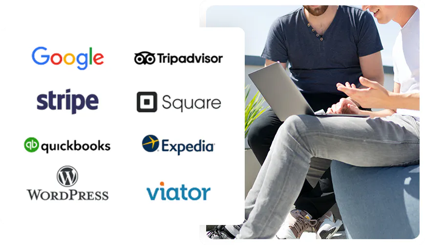 Explore our growing list of integrations. Checkfront has everything to help manage your reservations, streamline operations, and optimize your channels ¿ just the way you like.