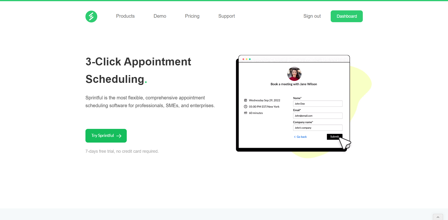 Sprintful screenshot