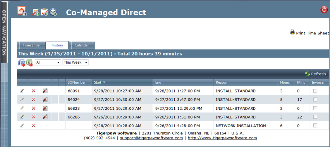 Tigerpaw Software Software - CoManageDirect in TigerPaw