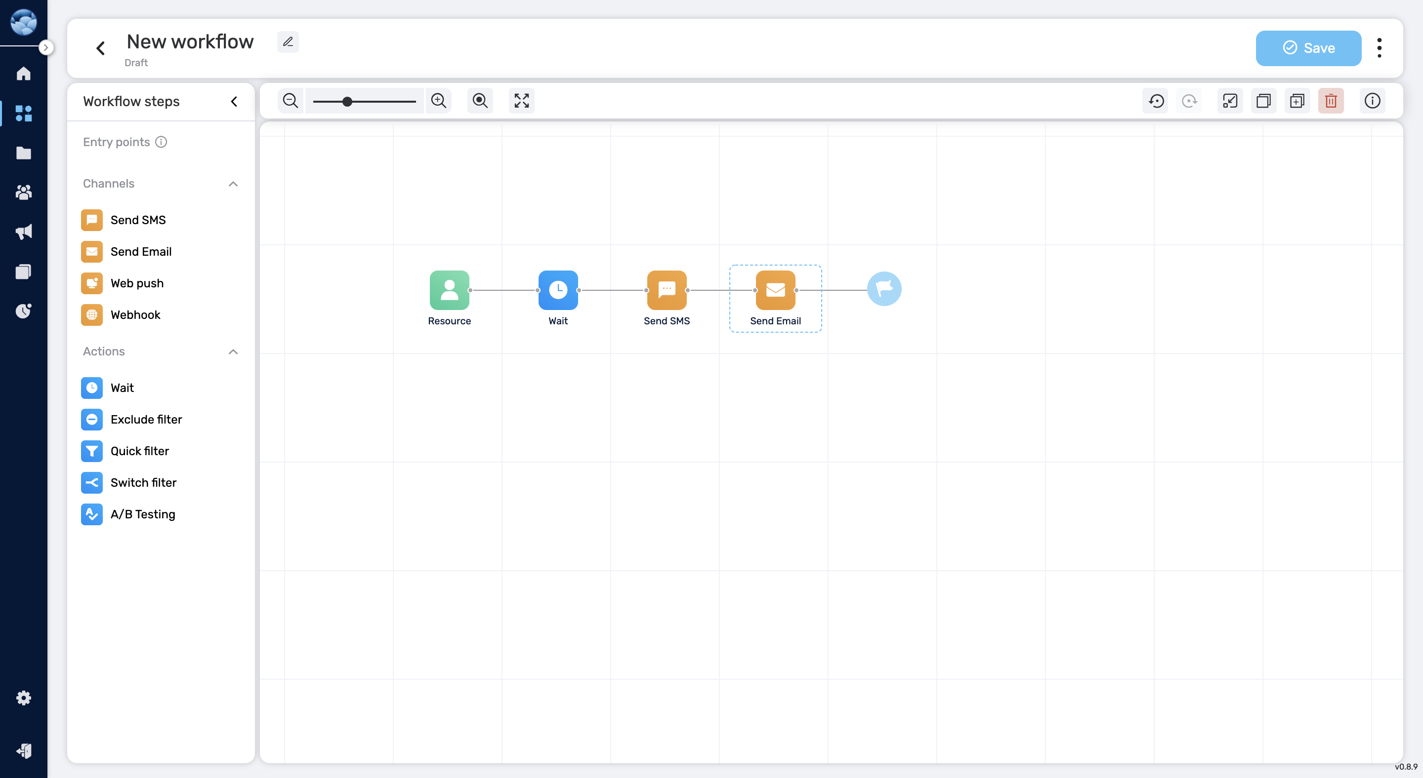 Retainly Software - A workflow is an aggregate of actions to be performed in accordance to a predefined set of rules. Workflows allow to execute highly customizable seamless tasks like orders placement, customers onboarding, newsletter automation, reminders and much more.