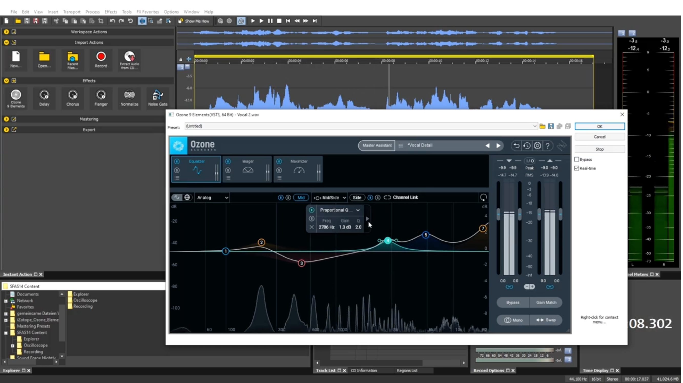 Что лучше sound forge или adobe audition