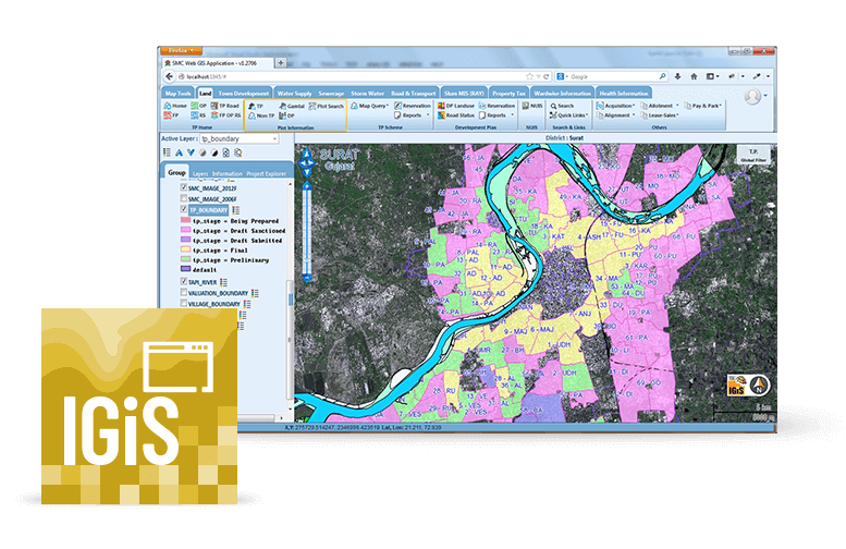 IGiS Enterprise Suite Software - IGiS Web to create and upload data on the web