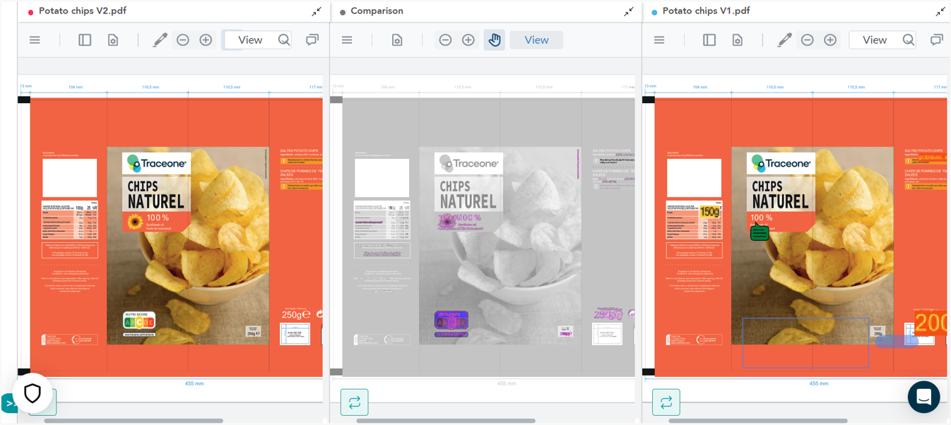 The Artwork Management Module enables collaboration for next-level brand guideline adherence, including artwork and packaging design. 