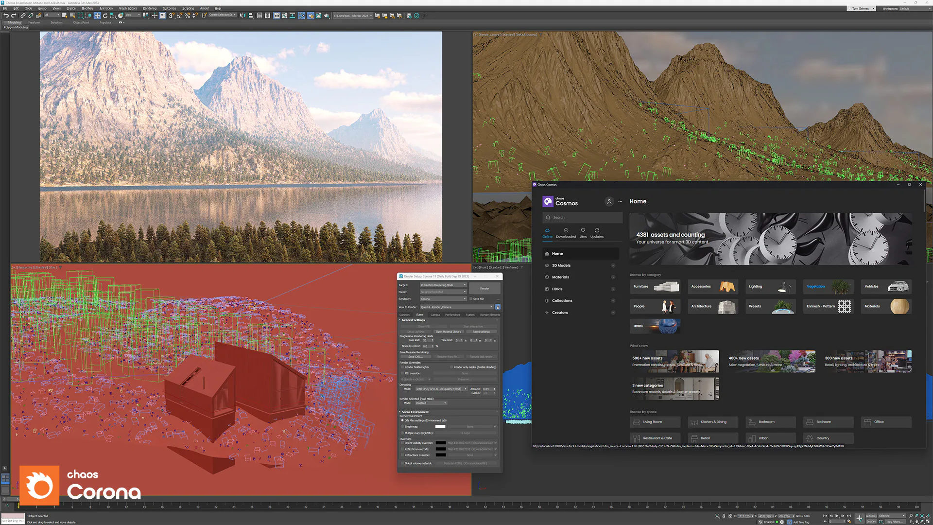 Corona Renderer Interface