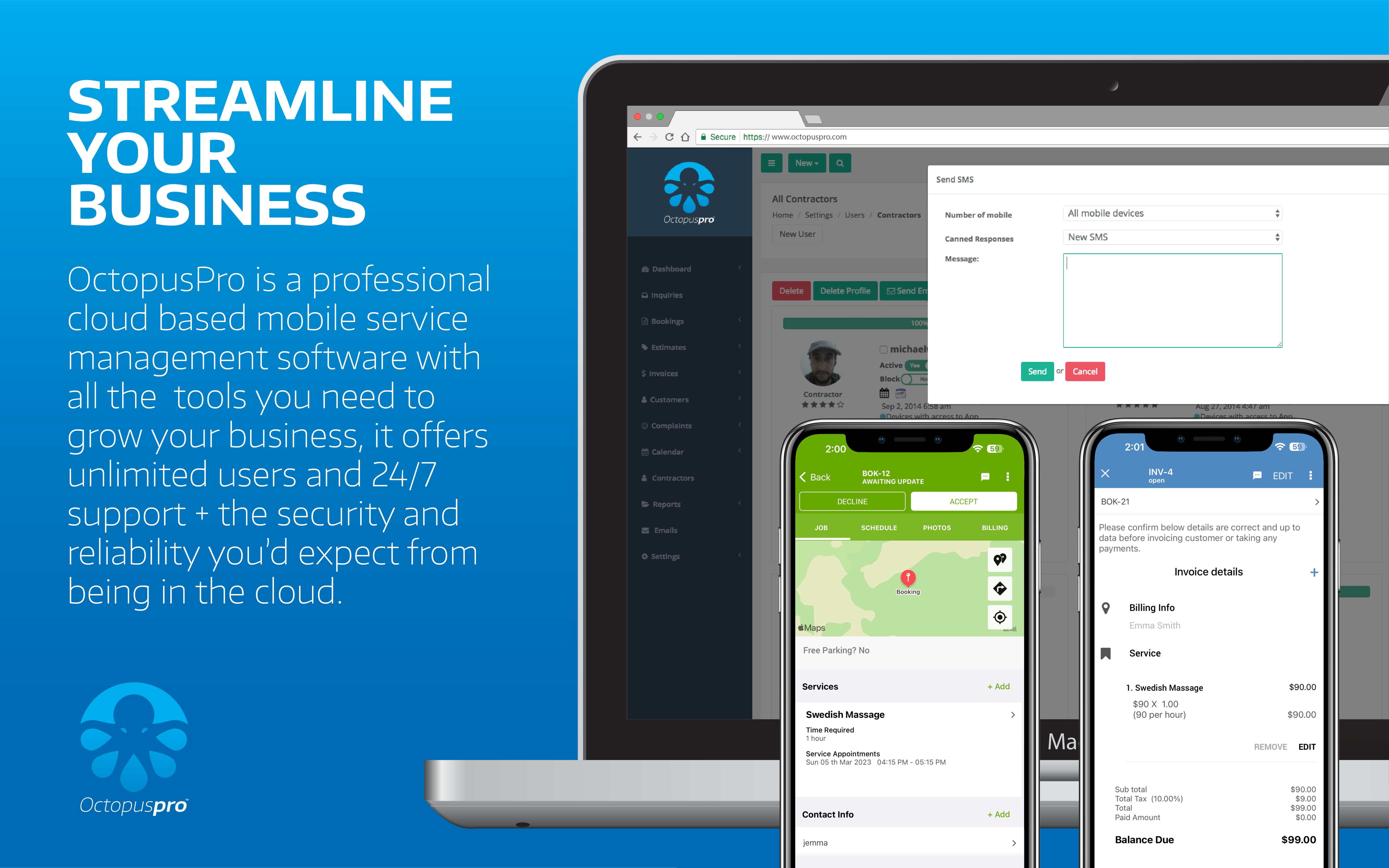 OctopusPro screenshot