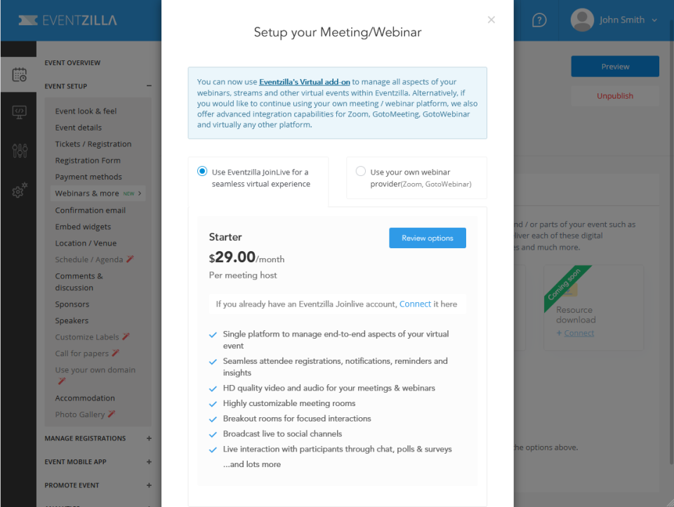 Eventzilla Software - 5