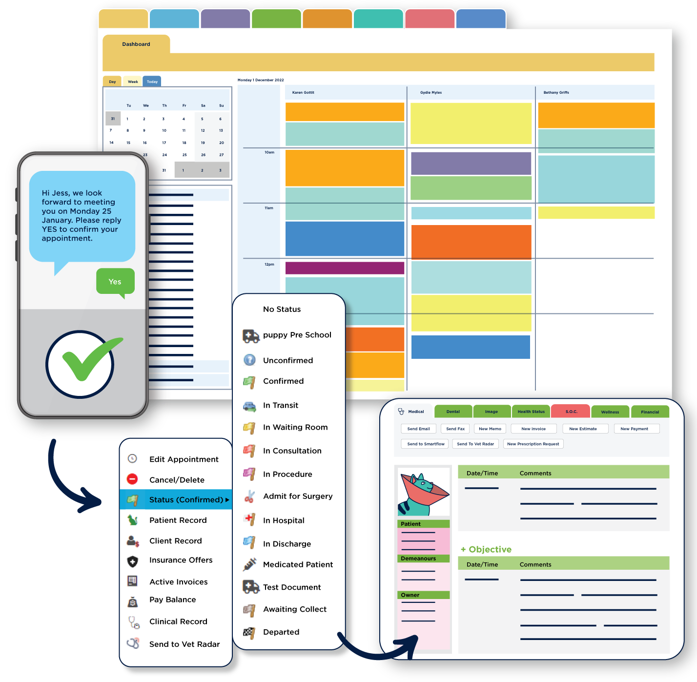 ezyVet Software - Appointment management and scheduler